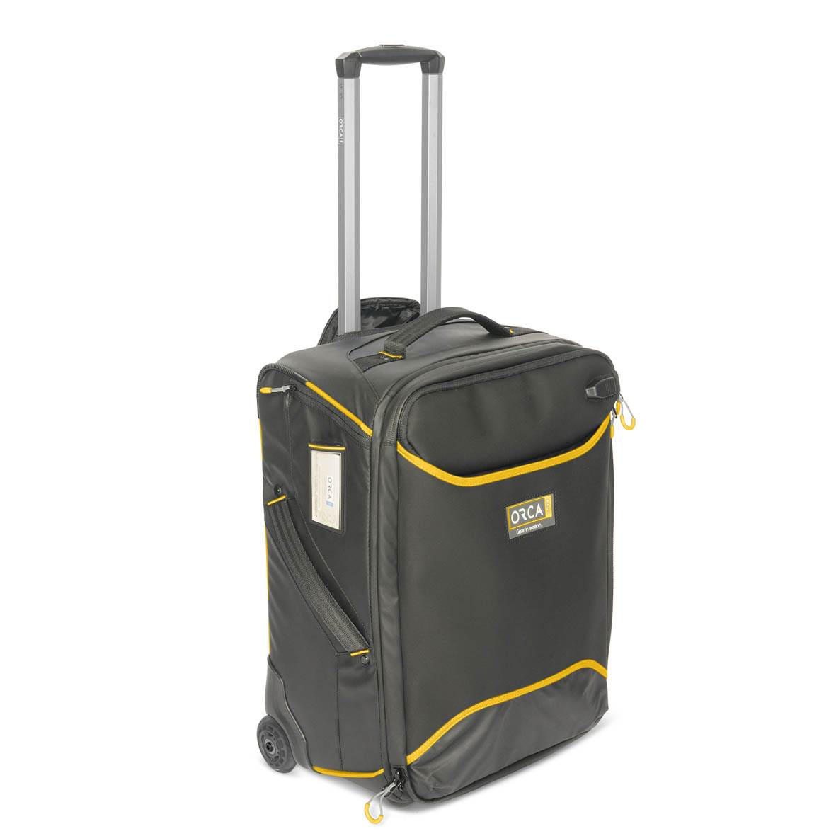 Elegant Sport Square Trolley Bag - Medium Suitcase for Traveling | Black  and Orange – Elegant Auto Retail