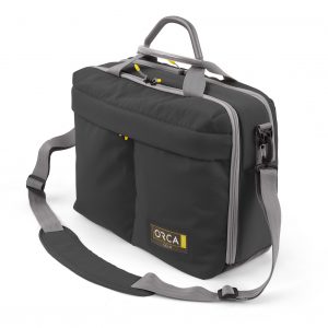 Padded comfort shoulder straps and Carrying handle