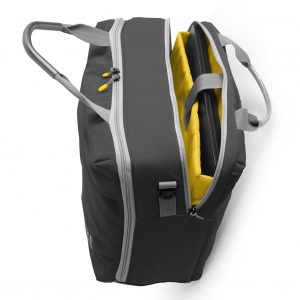Padded compartment for up to 17” laptop