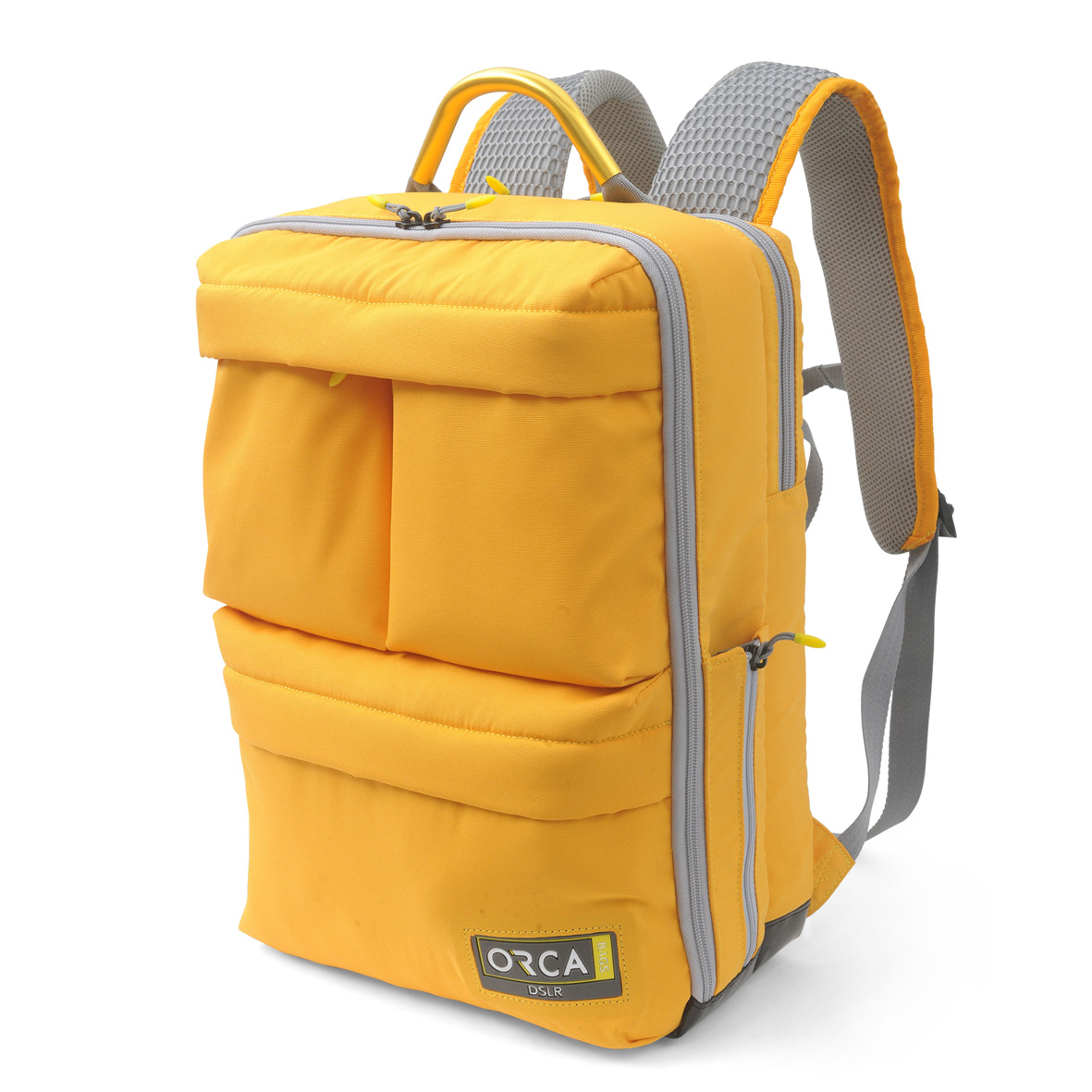 backpack yellow bag