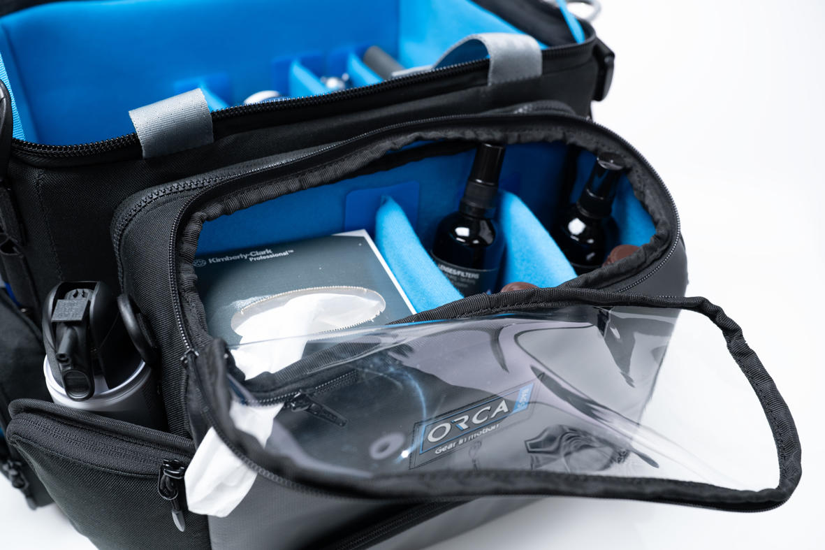 OrcaBags OR-134 detail frontpouch open